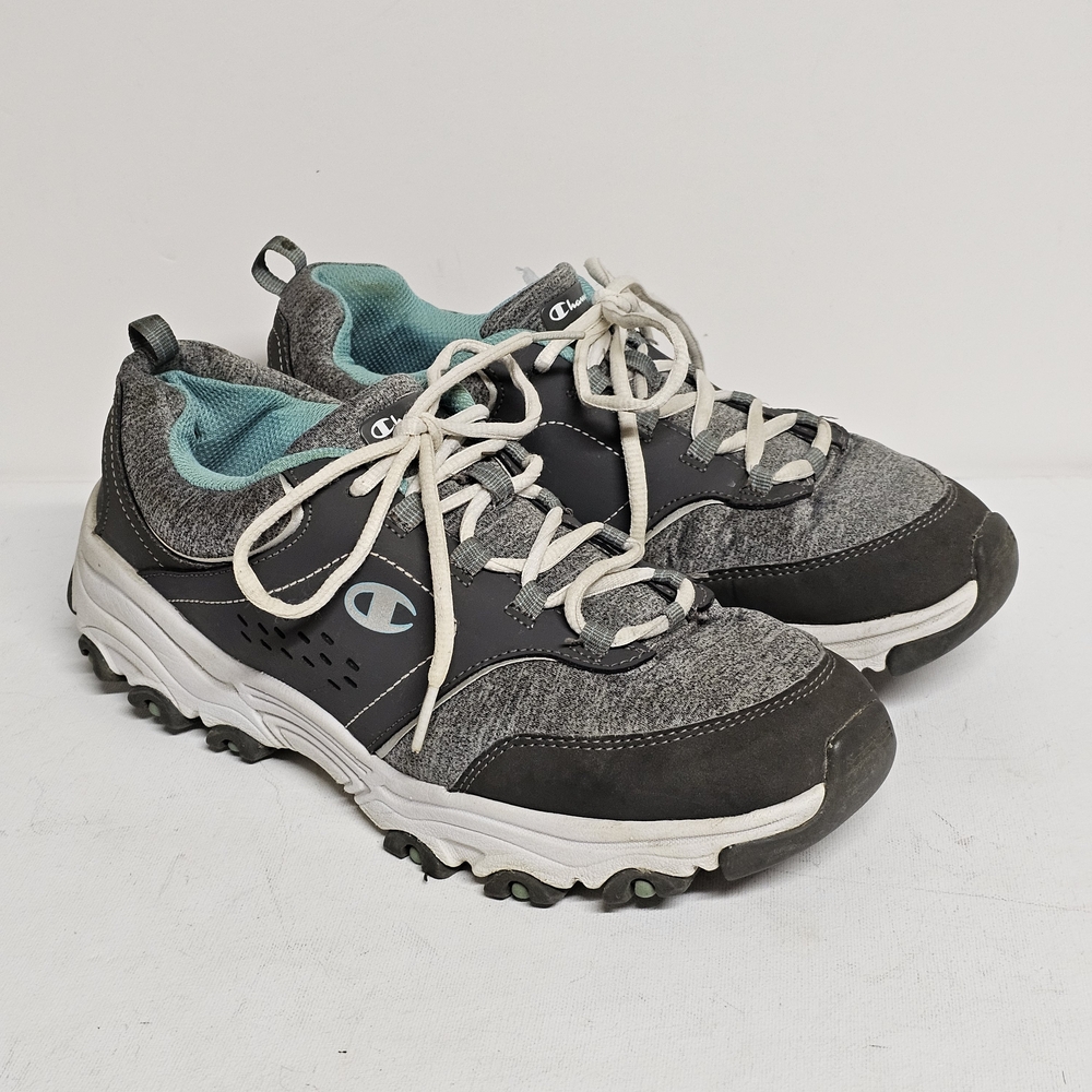 Champion Trail Hiking Sneakers Women’s US 10W Grey Teal Outdoor Shoes